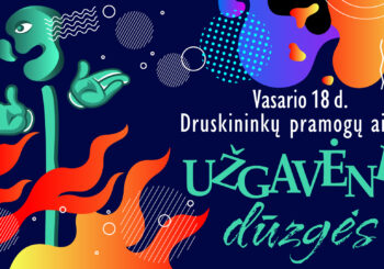 Trankios ir ugningos Užgavėnių dūzgės Druskininkuose