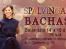 Spalvingas Bachas. Atlieka G. Gedvilaitė-Göhle