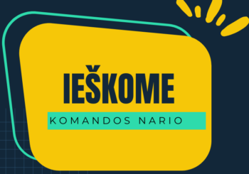 Ieškome kūrybingo kolegos