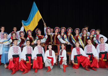 Vaikų ir jaunimo liaudies meno festivalyje – ugningas ukrainiečių pasirodymas