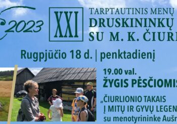 Čiurlionio takais į mitų ir gyvų legendų Švendubrę | Žygis pėsčiomis