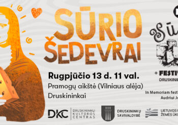 Sūrių festivalyje Druskininkuose – sūrio šedevrai