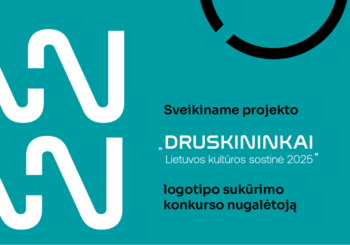 Skelbiame „Druskininkai – Lietuvos kultūros sostinė 2025” logotipo sukūrimo konkurso nugalėtoją