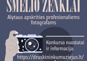 Kvietimas dalyvauti fotografijos konkurse „Smėlio ženklai“