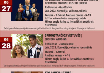 Festivalis „Lauko kino maratonas“ | birželis