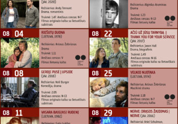 Lauko kino maratonas | rugpjūtis
