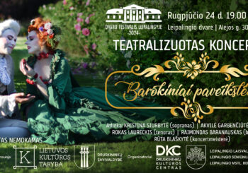 Leipalingio dvare – teatralizuotas koncertas „Barokiniai paveikslėliai“