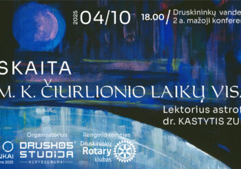Astrofiziko K. Zubovo paskaita „M. K. Čiurlionio laikų visata“