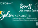 SOLO ekskursija „Druskininkai. 11 istorinių vietų Lietuvos Nepriklausomybės atkūrimo link“
