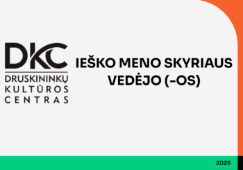 IEŠKOME Meno skyriaus vedėjo (-os)